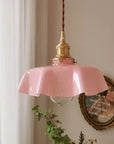 French Brass Pendant Lamp - BrassChic