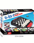 FunPlay - 6-in-1 Magnetic Board Game for the Whole Family