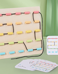 Geometric Lacing Board - Enhance Learning and Creativity