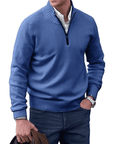 Gibson - Stylish Cashmere Zip-Up Jumper