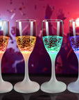 GlowVino – LED Light-Up Wine and Champagne Glasses