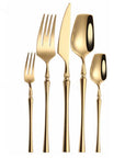 Golda | Gold Cutlery Set