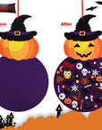 Halloween Pumpkin Witch - Promotes Creativity and Manual Skills