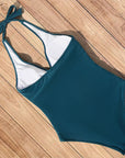 Halter Neck Ladies' Swimsuit - Comfortable and Stylish