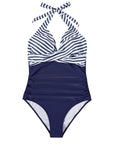 Halter Neck Ladies' Swimsuit - Comfortable and Stylish
