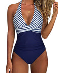 Halter Neck Ladies' Swimsuit - Comfortable and Stylish