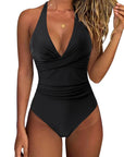 Halter Neck Ladies' Swimsuit - Comfortable and Stylish