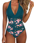 Halter Neck Ladies' Swimsuit - Comfortable and Stylish