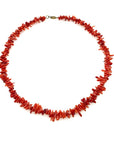 Handmade Red Coral Necklace for Women