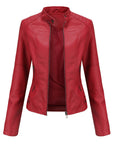 Hanneke - Stylish Leather Jacket