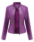 Hanneke - Stylish Leather Jacket