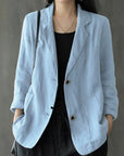 Herlinde – Elegant Long Sleeve Blazer