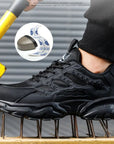 Indestructible Work Sneakers with Steel Toe | Anti-crush and Puncture Resistant