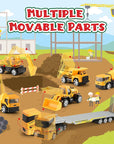 KidzConstruct - Construction Vehicles Play Set Advent Calendar Educational and Creative