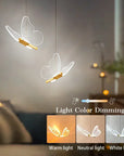 LED Butterfly Pendant Lights - ButterLuxe