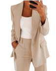 Ladies' Blazer with Trousers - Elegant and Stylish