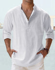 Leon - Breathable Linen Shirt