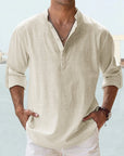 Leon - Breathable Linen Shirt