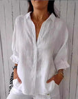 Linen Women's Blouse - Sophie