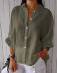 Linen Women's Blouse - Sophie