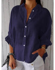 Linen Women's Blouse - Sophie