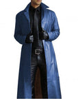 Long Leather Jacket for Men