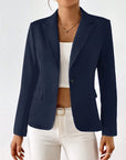 Lucinda – Blazer with One Button and Long Sleeves