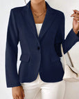 Lucinda – Blazer with One Button and Long Sleeves