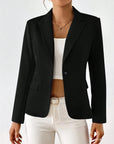 Lucinda – Blazer with One Button and Long Sleeves
