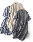 Luretta – Linen Shirt Dress