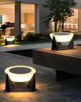 Luxe Solar Garden Lamp with Japanese Style - ZenGlow