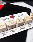 Luxury Gift - Wooden Date Night Dice Set Romantic and Exciting
