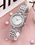 Luxury Women's Platinum Watch
