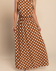Lyna - Polka Dot Maxi Dress