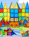 Magnetic building blocks (60 pieces) | Stimulate Creativity & Imagination