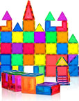 Magnetic building blocks (60 pieces) | Stimulate Creativity & Imagination