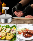 Manual Meat Press for Hamburger Patties
