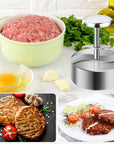 Manual Meat Press for Hamburger Patties