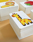 MatchCards - Animal and Fruit Theme Flash Cards for Children