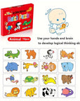 MatchCards - Animal and Fruit Theme Flash Cards for Children