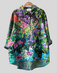 Matilde - Handmade Floral Shirt