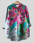 Matilde - Handmade Floral Shirt