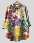 Matilde - Handmade Floral Shirt