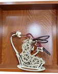 Mechanical 3D Wooden Hummingbird
