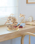 Mechanical 3D Wooden Hummingbird