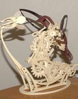 Mechanical 3D Wooden Hummingbird