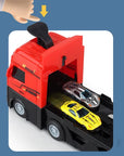 Mega Hauler Lorry with Detachable Race Track