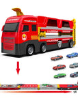 Mega Hauler Lorry with Detachable Race Track