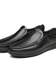 Men's Genuine Leather Slip-On Shoes