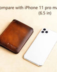 Multifunctional RFID-Blocking Leather Wallet